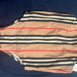 Girls Burberry Swimsuit size 18months infant .100% authentic